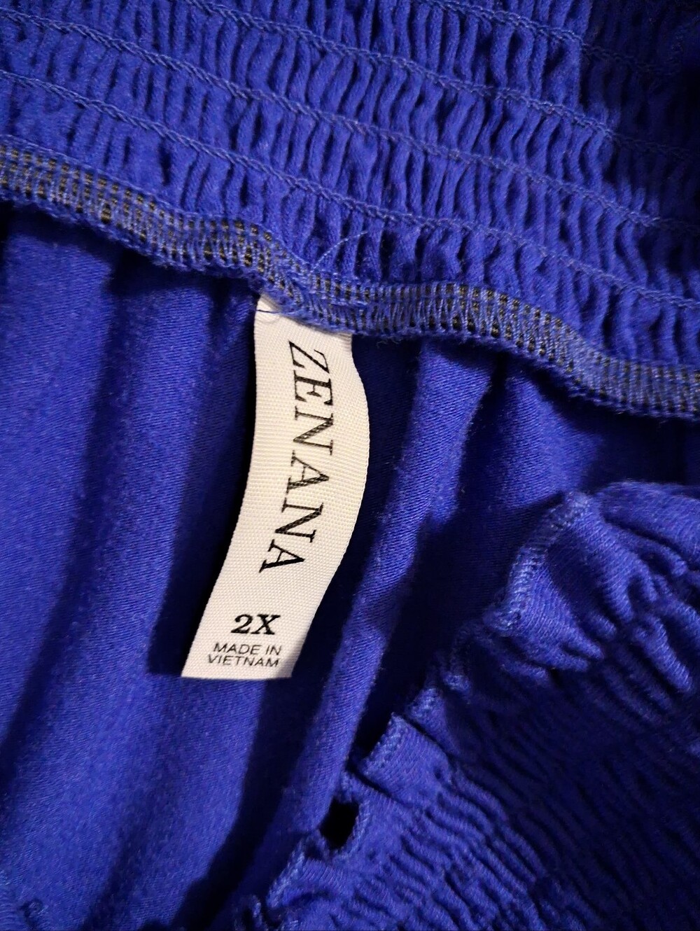 Blue Maxi Skirt Size 2X - Picture 5 of 10